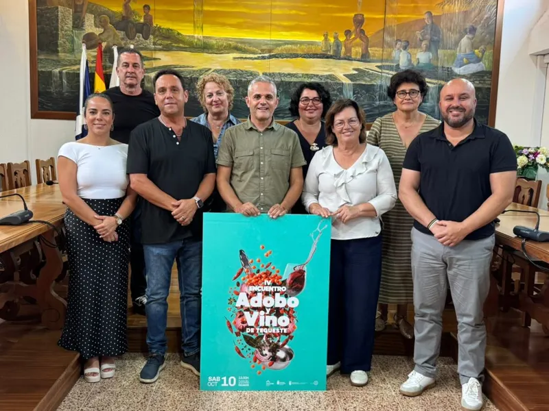 Tegueste celebra la cuarta edición del encuentro Adobo y Vino para realzar tradiciones gastronómicas