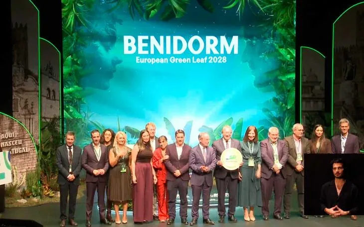 Benidorm gana el premio European Green Leaf 2028 y será referente verde de Europa
