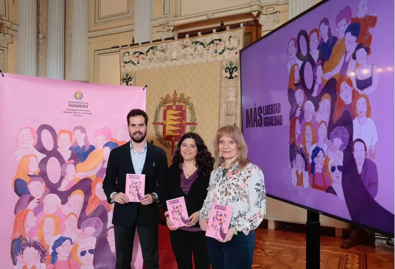 Valladolid conmemora el 8M bajo el lema 'Más libertad, más igualdad'