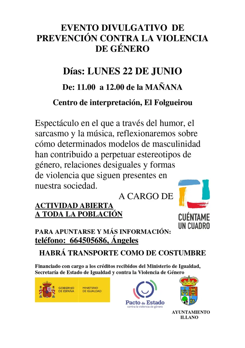 Illano celebra un evento de prevención contra la violencia de género