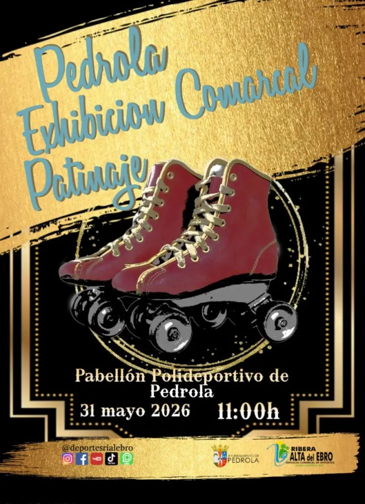 Pedrola celebra la Exhibición Comarcal de Patinaje con escuelas invitadas