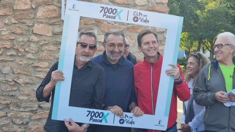 Valdepeñas promueve la salud con la caminata 'CLM x la vida' y sus 7.000 pasos