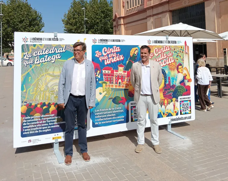 La ciencia se fusiona con las fiestas de la Cinta de Tortosa de la mano de la URV