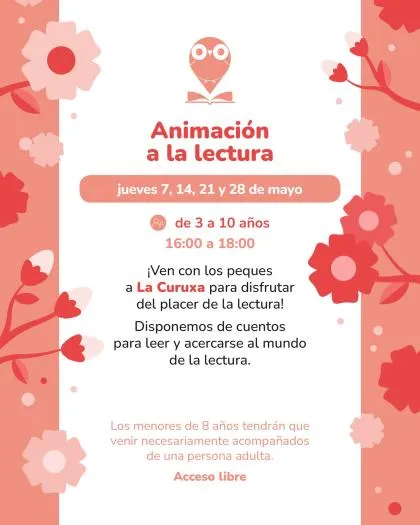 Llanes celebra mayo con talleres infantiles y actividades de lectura en La Curuxa