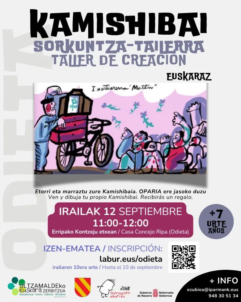 Odieta celebra un taller de creación de Kamishibai en euskera