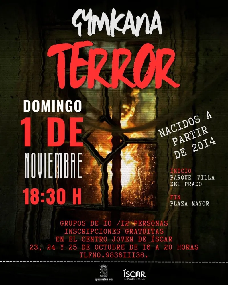 Íscar se prepara para una Gymkana del Terror con temática zombi