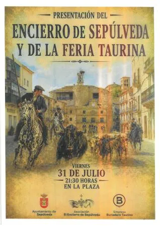 Sepúlveda anuncia su feria taurina y encierros con una presentación oficial