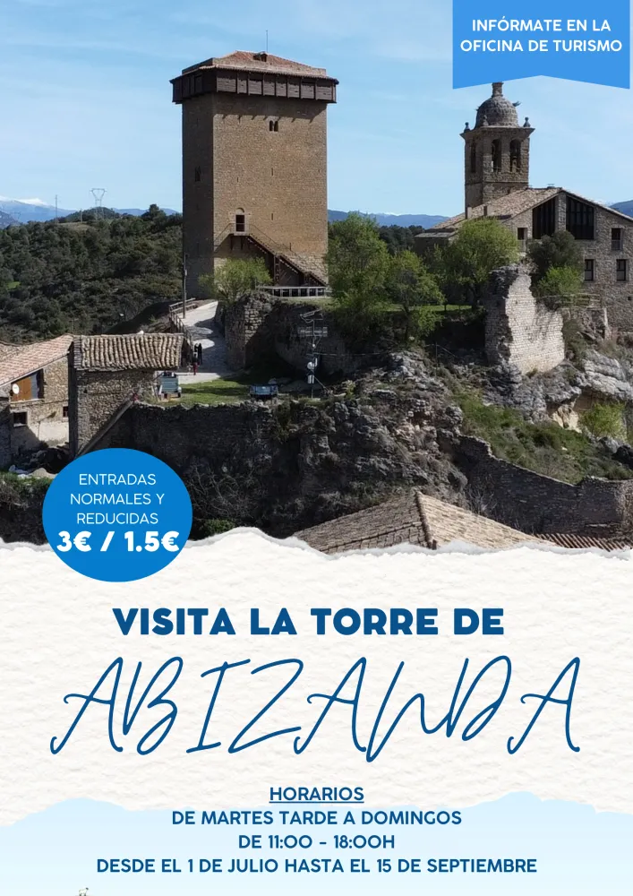 La Torre de Abizanda abre sus puertas al público este verano