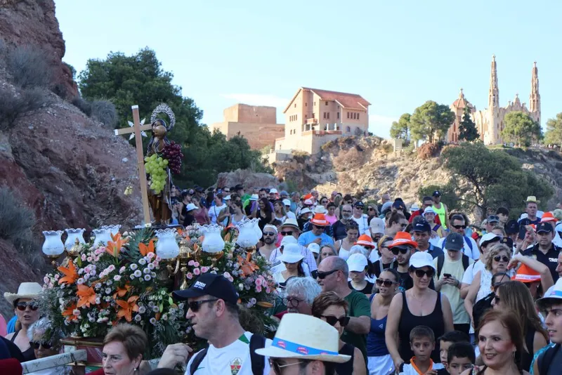 Novelda adapta las romerías de Santa María Magdalena por el cierre del Santuario