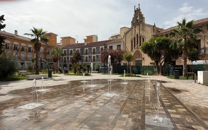 Villena activa el mantenimiento de sus 72 fuentes ante la ola de calor
