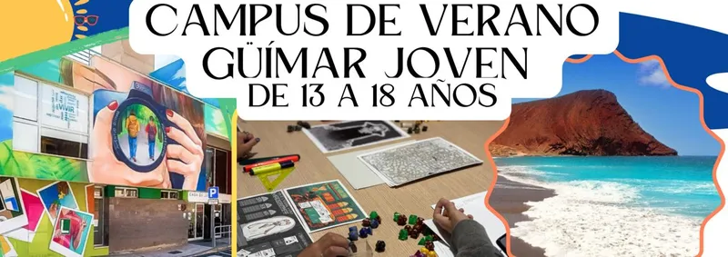 Campus de Verano Güímar Joven: actividades para adolescentes en julio y agosto