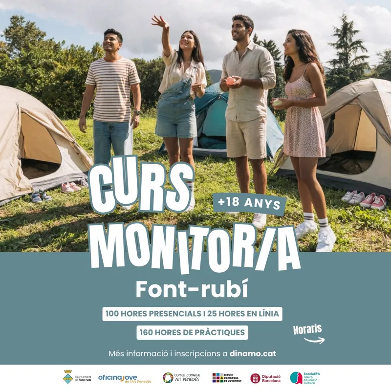 Font-rubí abre inscripciones para el curso de monitor de ocio y tiempo libre