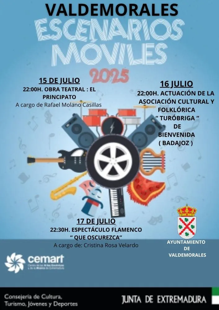 Valdemorales celebra la llegada del verano con un programa cultural variado