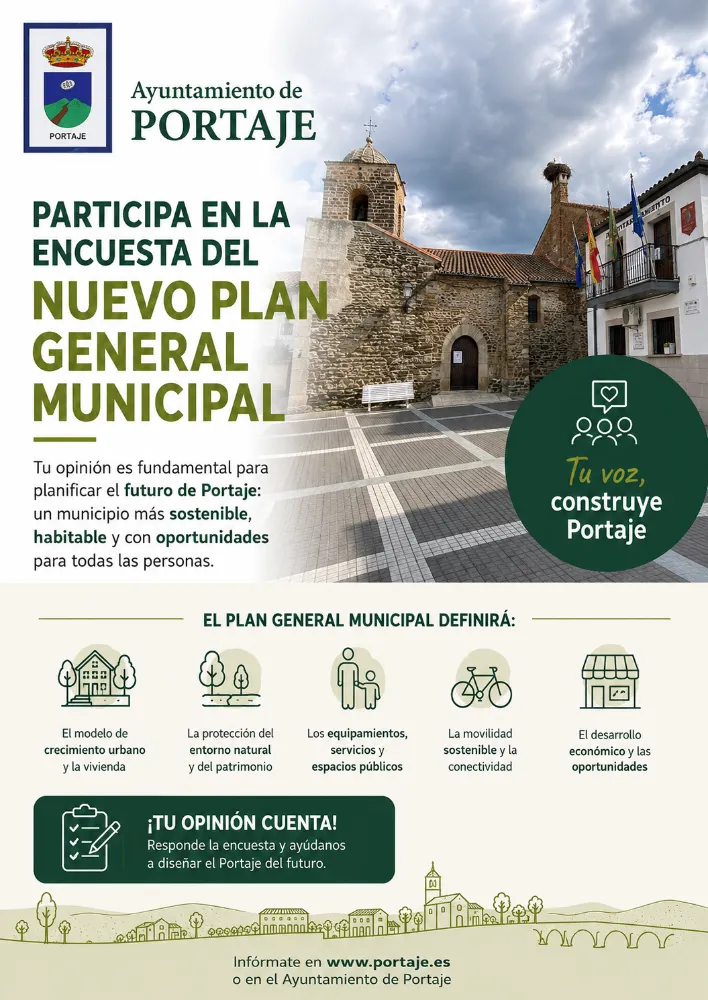 Portaje abre consulta pública para su Plan General Municipal