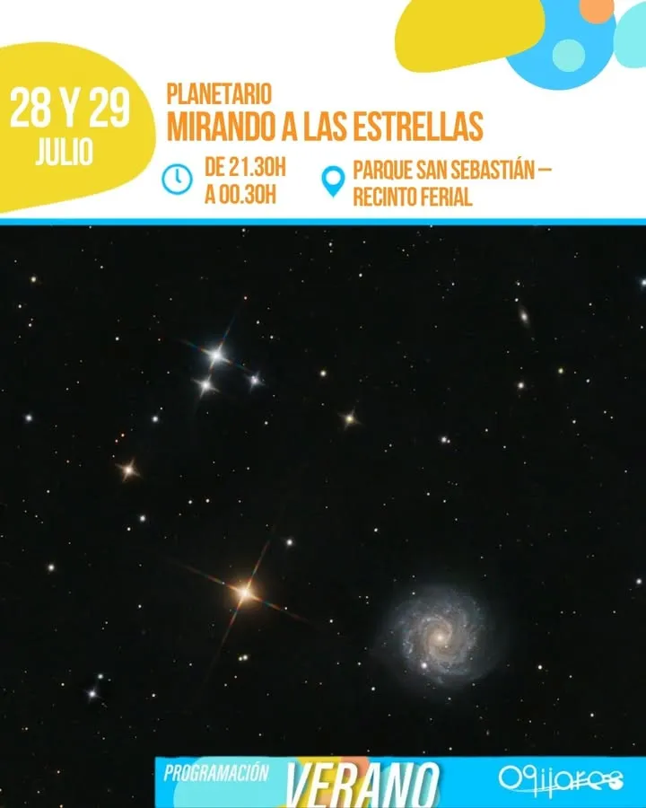 Ogíjares se sumerge en el universo con una actividad estival de planetas y estrellas