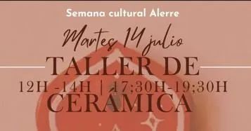 Taller de cerámica en Alerre para crear piezas inspiradas en benditeras