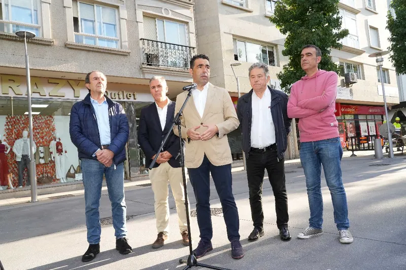 La Diputación de Pontevedra financia íntegramente la renovación del alumbrado público de la ciudad con 2,3 millones de euros