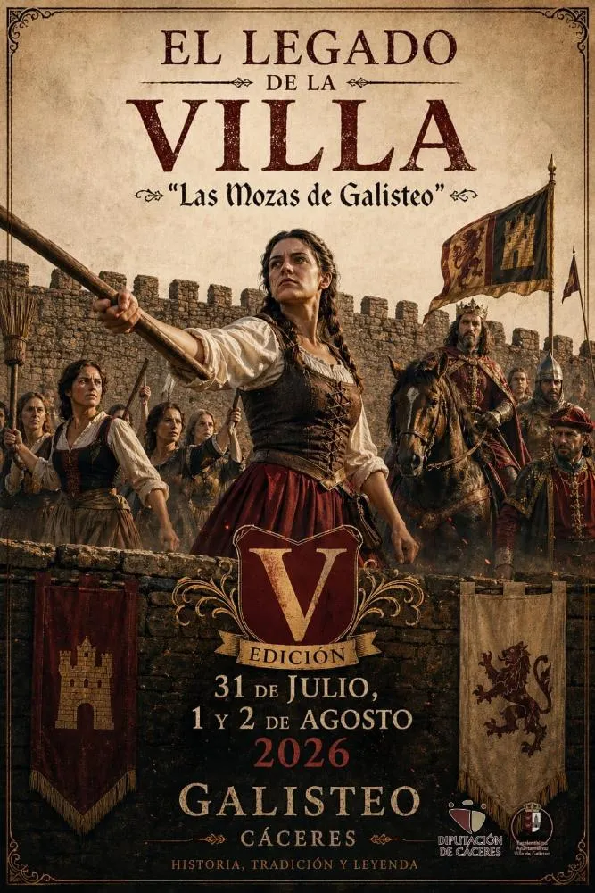 Galisteo anuncia 'V Legado de la Villa' con las Mozas del pueblo