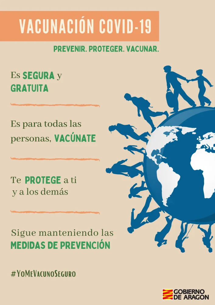 Aragón amplía la vacunación COVID a niños de 7 y 8 años