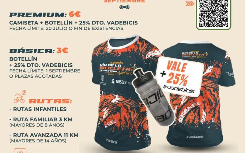 Tegueste estrena el Día de la Bicicleta 'el Partisano' el 6 de septiembre