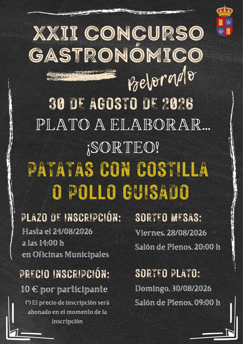 Belorado celebra su XXII Concurso Gastronómico de Patatas con Costilla