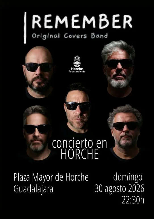Horche celebra la noche de 'REMEMBER' con música en la Plaza Mayor