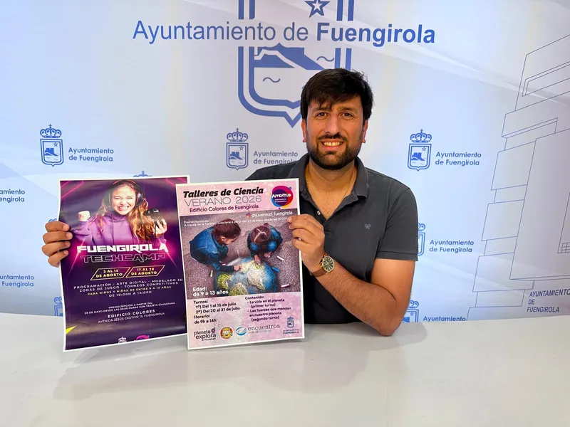 Fuengirola lanza campamentos de verano gratuitos de Ciencia y Tecnología para jóvenes