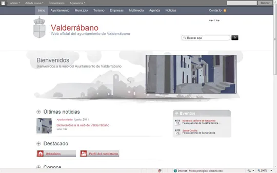 Valderrábano estrena portal web para informar a sus ciudadanos
