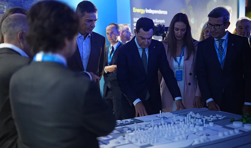 Andalucía se posiciona como líder en hidrógeno verde con proyectos en Huelva y Cádiz