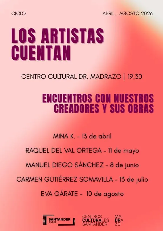 Carmen Gutiérrez Somavilla protagoniza el ciclo 'Los artistas cuentan' en Santander