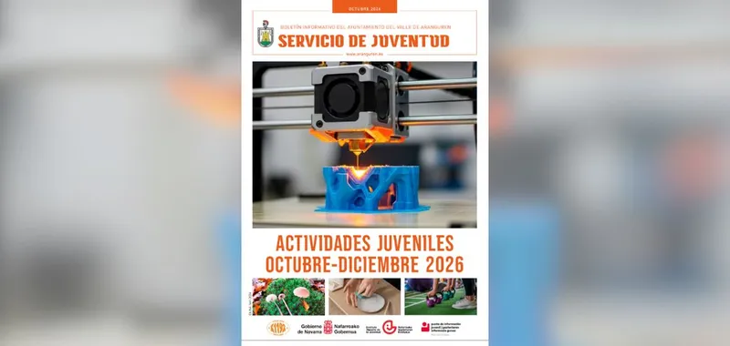 Juventud del Valle de Aranguren lanza su boletín trimestral con actividades de ocio y talleres