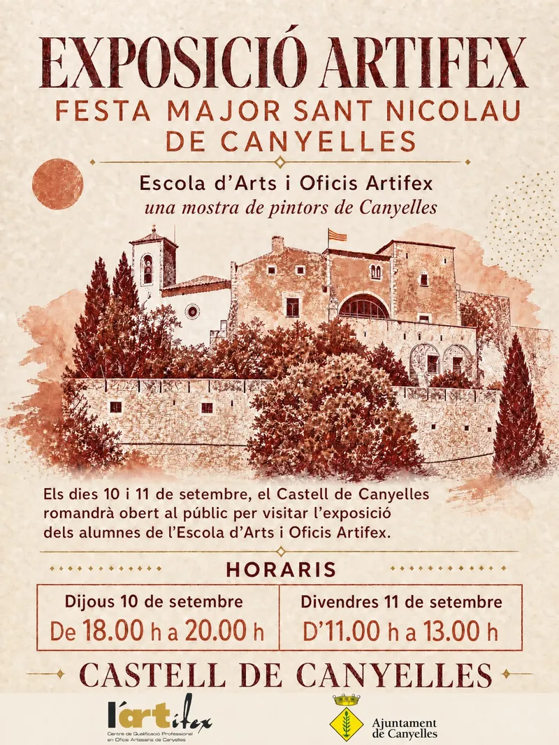 Canyelles celebra la Festa Major Petita con una exposición artística