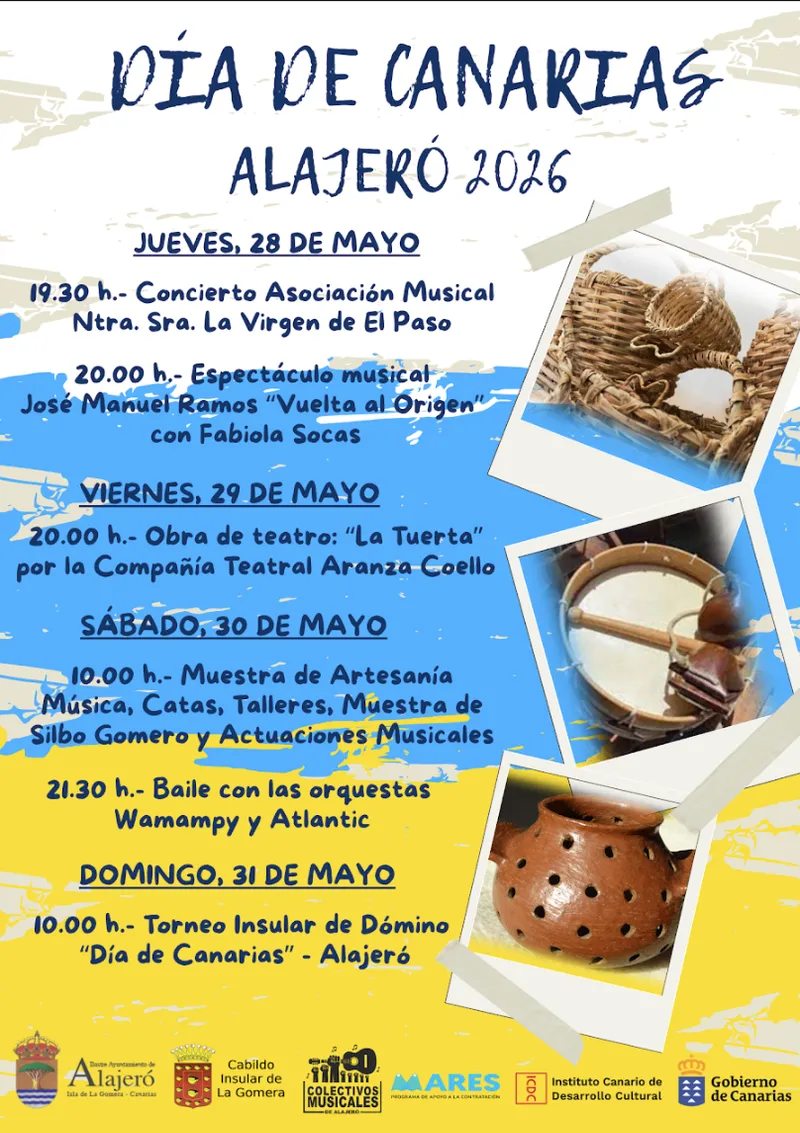 Alajeró celebra el Día de Canarias con un programa cultural y popular