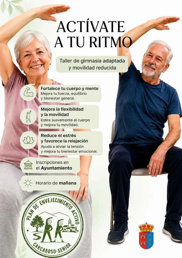Carcaboso lanza el programa "Plan de Envejecimiento Activo Carcaboso-Senior"