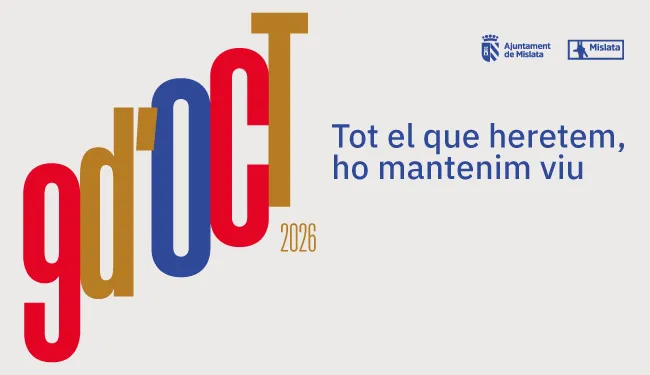 Mislata celebra el Nou d'Octubre con una programación especial