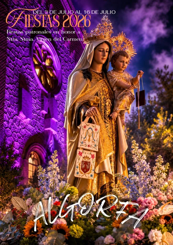 Algorfa lanza el libro de fiestas patronales en honor a la Virgen del Carmen 2026