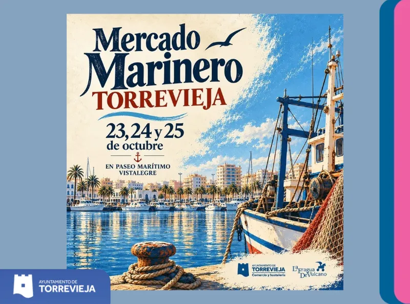 Torrevieja celebra el Mercado Marinero con piratas, música y espectáculos de fuego