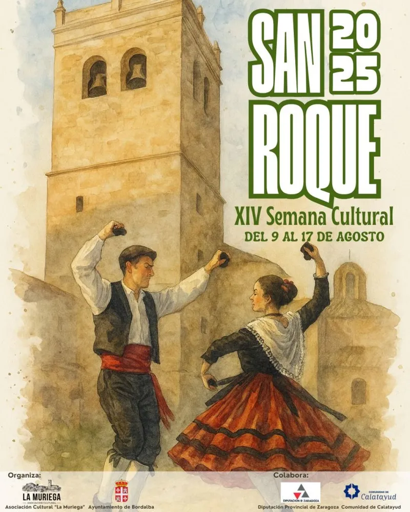 Bordalba anuncia su XIV Semana Cultural del 9 al 17 de agosto