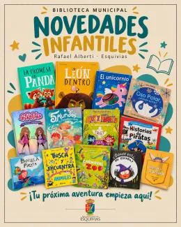 La Biblioteca de Esquivias renueva su catálogo infantil con nuevas aventuras y cuentos