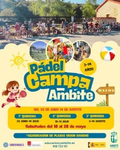 Ambite lanza su campamento de verano 2026: ocio, deporte y conciliación para niños