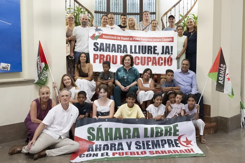 Castellón acoge a 12 niños saharauis en el programa 'Vacaciones en Paz'