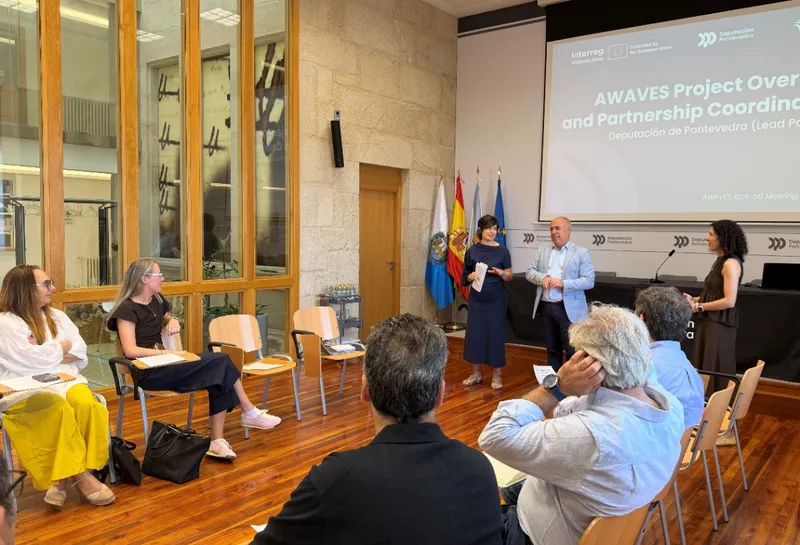 La Diputación de Pontevedra impulsa el turismo marítimo sostenible con el proyecto europeo AWAVES
