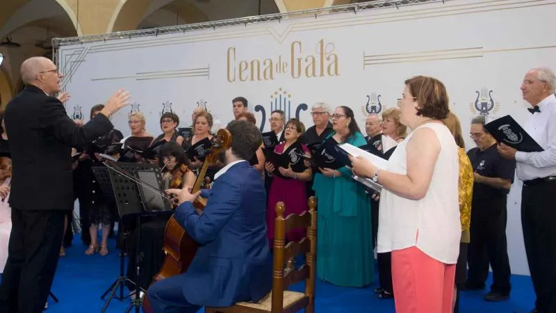 La Unión Musical de Benidorm celebra su centenario con una cena de gala