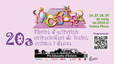 Castelldefels celebra la XX Mostra d'activitats extraescolars al Teatre Plaza