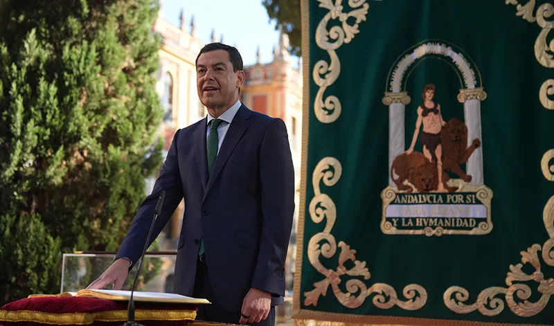 Juanma Moreno renueva su compromiso como presidente de Andalucía
