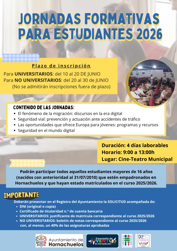 Hornachuelos abre el plazo para el Cheque-Bebé y ayudas de estudios
