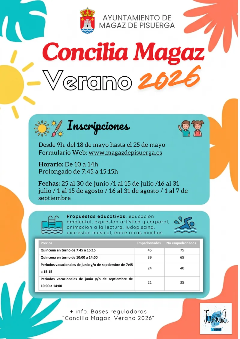 Magaz abre el plazo de inscripción para su programa Concilia de Verano 2026