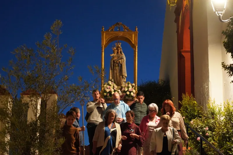Cartajima celebra el Día de su Patrona con procesión y actos festivos