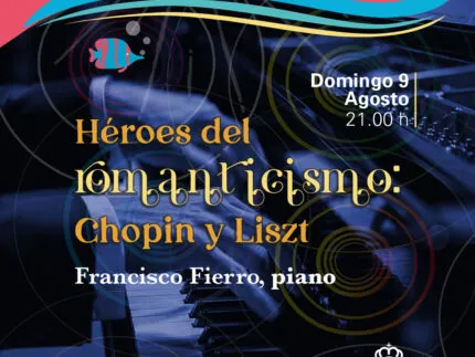 Alpedrete acoge un concierto de piano "Héroes del Romanticismo" el 9 de agosto
