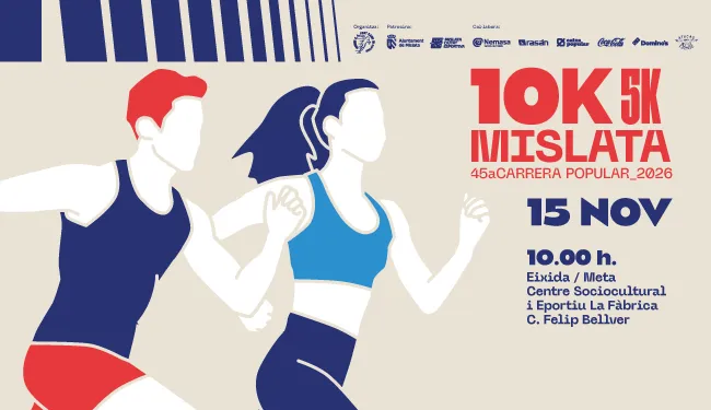 Mislata abre inscripciones para la 45ª Carrera Popular: 10K y 5K